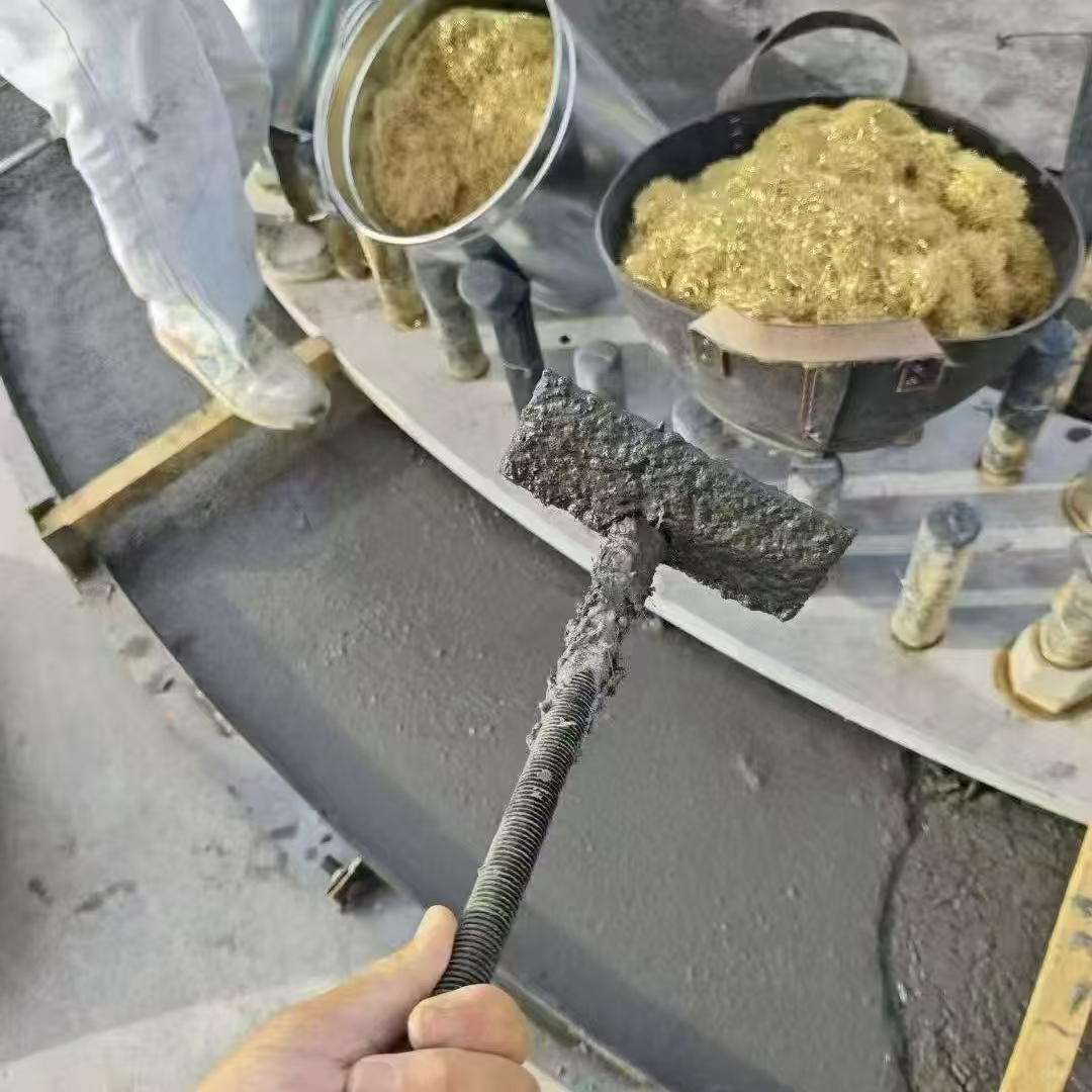 茄子河C120钢纤维高强无收灌浆料 轧机压缩机汽轮机发电机锻压设备底座灌浆材料